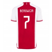 Camiseta Ajax Steven Bergwijn #7 Primera Equipación Replica 2023-24 mangas cortas
